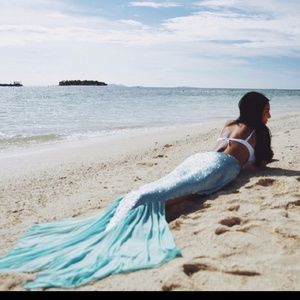 Worn once mermaid cover up